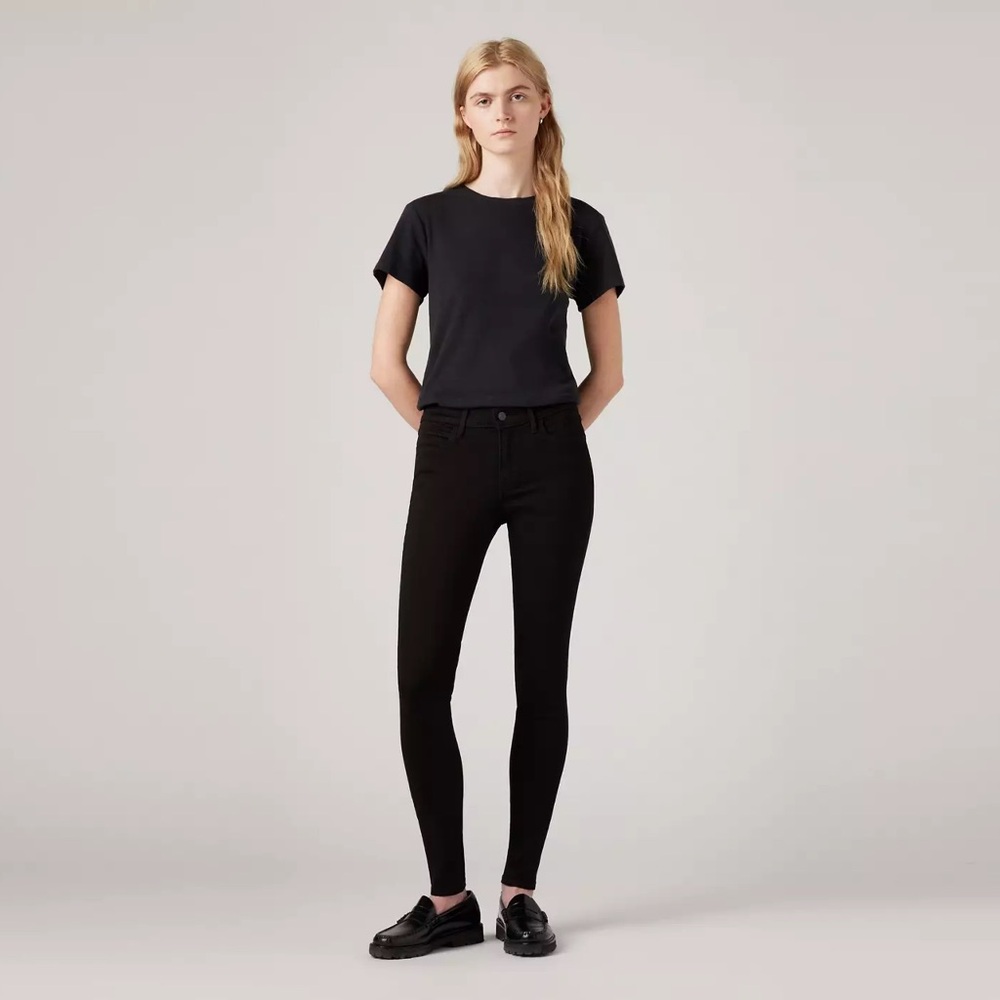 Levi's® 710 SUPER SKINNY WOMEN'S JEANS-Color:Secluded Echo/Black
